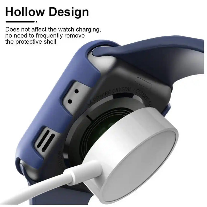 CULT OF PERSONALITY - Screen Protector Case for iWatch Series 1/2/3 - 42 mm - Dark Blue