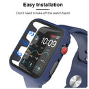 CULT OF PERSONALITY - Screen Protector Case for iWatch Series 1/2/3 - 42 mm - Dark Blue