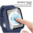 CULT OF PERSONALITY - Screen Protector Case for iWatch Series 1/2/3 - 42 mm - Dark Blue