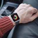 CULT OF PERSONALITY - Screen Protector Case for iWatch Series 1/2/3 - 42 mm - Silver