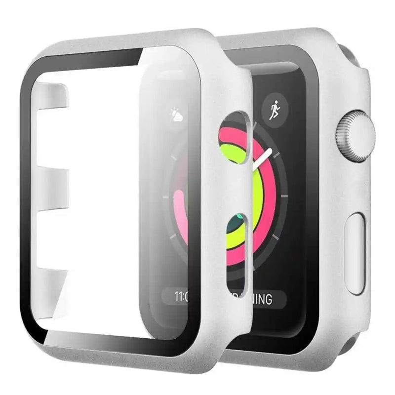 CULT OF PERSONALITY - Screen Protector Case for iWatch Series 1/2/3 - 42 mm - Silver