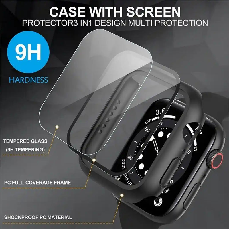 CULT OF PERSONALITY - Screen Protector Case for iWatch Series 4/SE/5/6 - 40 mm - Black