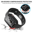 CULT OF PERSONALITY - Screen Protector Case for iWatch Series 4/SE/5/6 - 40 mm - Black