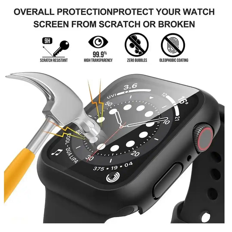 CULT OF PERSONALITY - Screen Protector Case for iWatch Series 4/SE/5/6 - 40 mm - Black