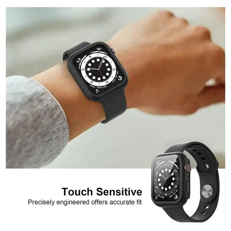 CULT OF PERSONALITY - Screen Protector Case for iWatch Series 4/SE/5/6 - 40 mm - Black