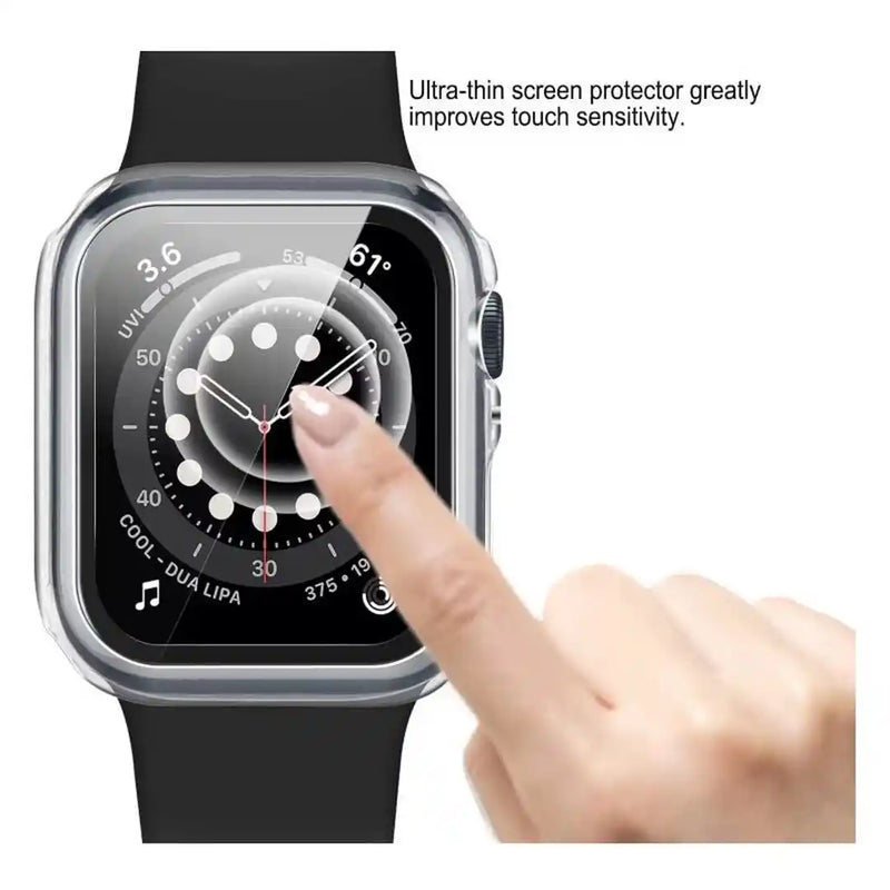 CULT OF PERSONALITY - Screen Protector Case for iWatch Series 4/SE/5/6 - 40 mm - Clear
