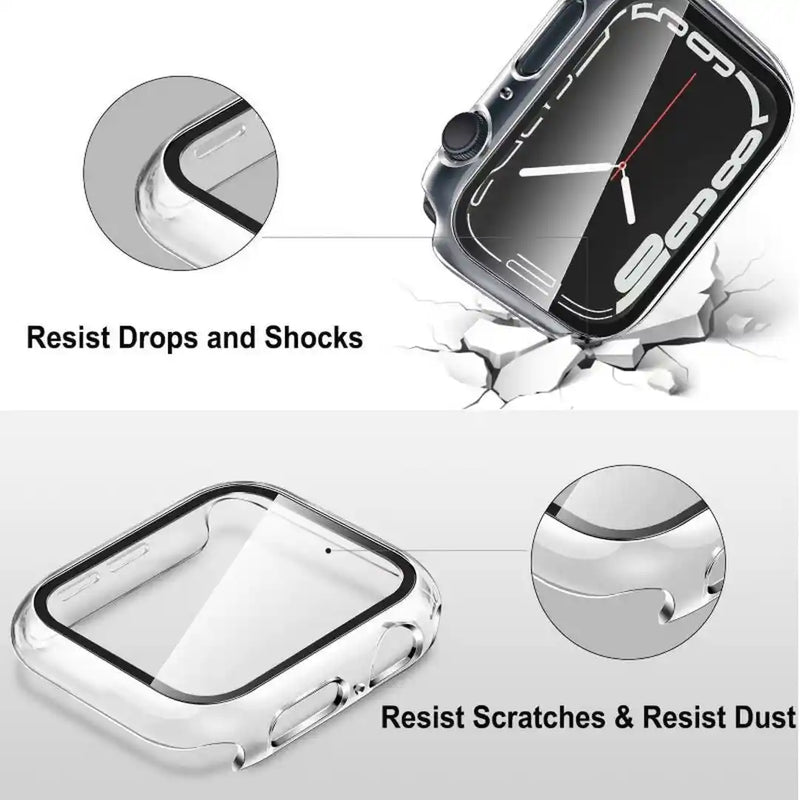 CULT OF PERSONALITY - Screen Protector Case for iWatch Series 4/SE/5/6 - 40 mm - Clear