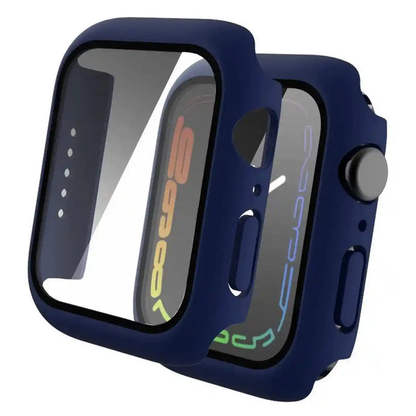 CULT OF PERSONALITY - Screen Protector Case for iWatch Series 4/SE/5/6 - 40 mm - Dark Blue
