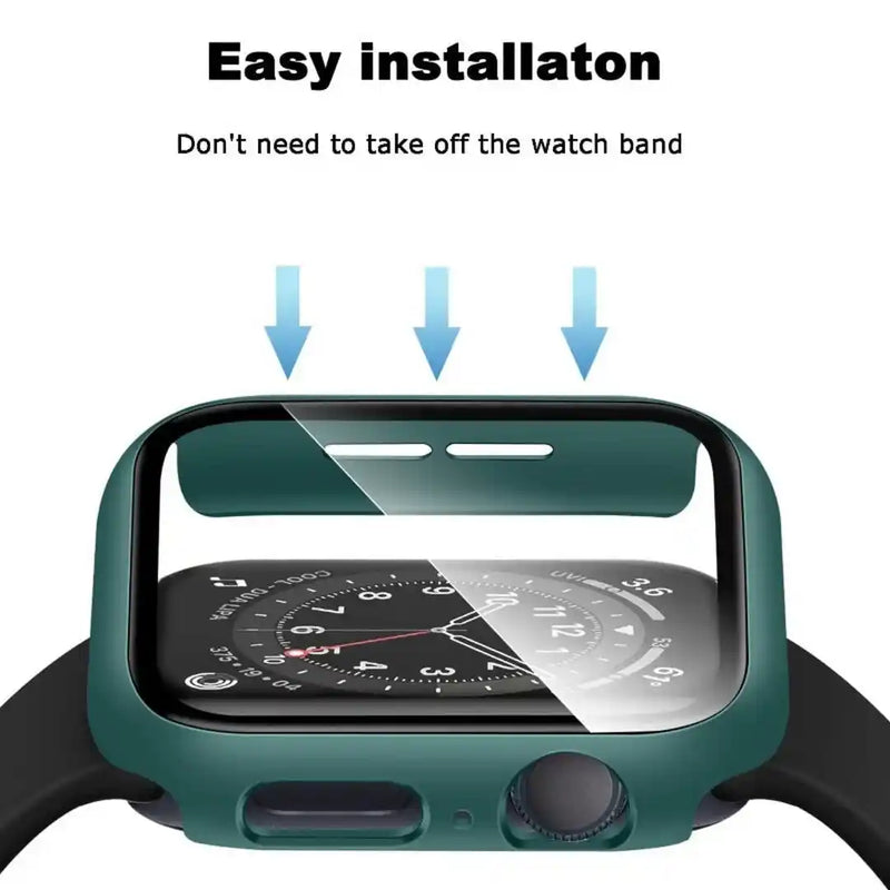 CULT OF PERSONALITY - Screen Protector Case for iWatch Series 4/SE/5/6 - 40 mm - Military Green