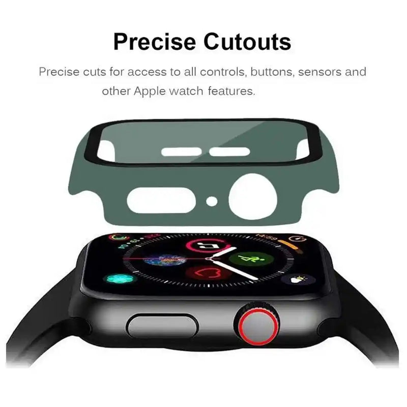 CULT OF PERSONALITY - Screen Protector Case for iWatch Series 4/SE/5/6 - 44 mm - Military Green