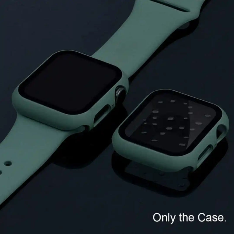 CULT OF PERSONALITY - Screen Protector Case for iWatch Series 4/SE/5/6 - 44 mm - Military Green
