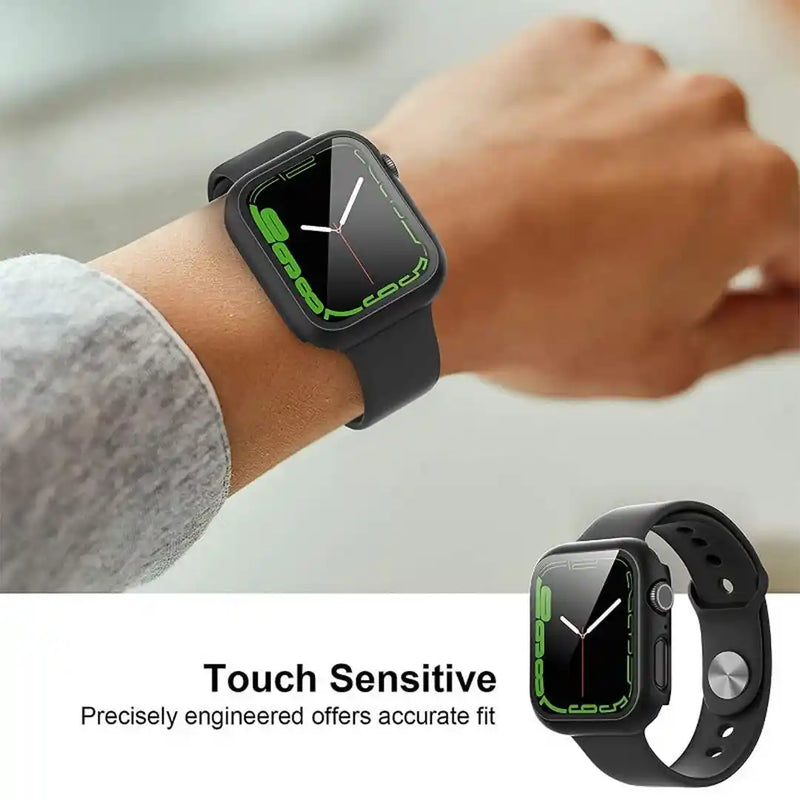 CULT OF PERSONALITY - Screen Protector Case for iWatch Series 7 - 41 mm - Black