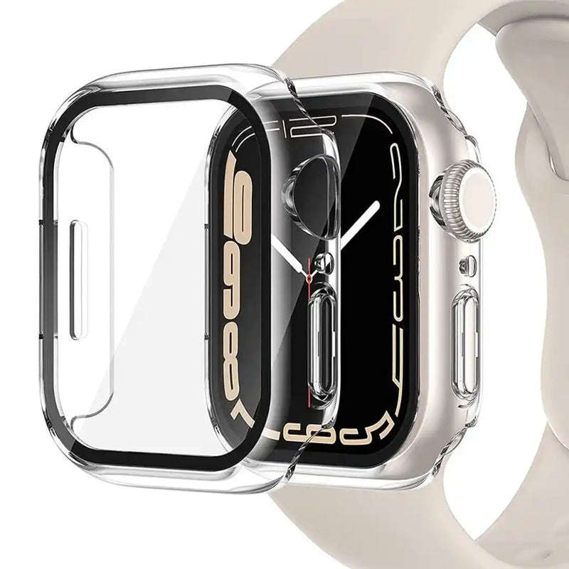 CULT OF PERSONALITY - Screen Protector Case for iWatch Series 7 - 41 mm - Clear