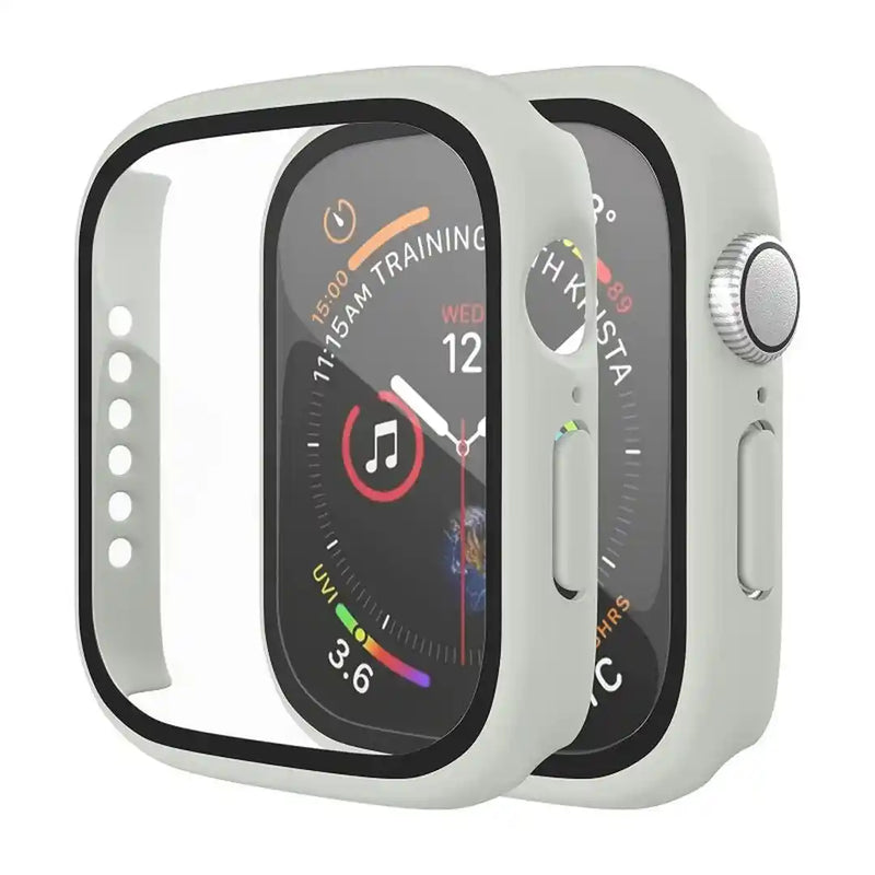 CULT OF PERSONALITY - Screen Protector Case for iWatch Series 7 - 41 mm - Grey