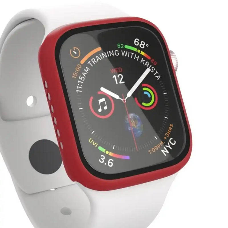 CULT OF PERSONALITY - Screen Protector Case for iWatch Series 7 - 41 mm - Maroon