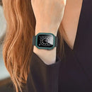 CULT OF PERSONALITY - Screen Protector Case for iWatch Series 7 - 41 mm - Military Green