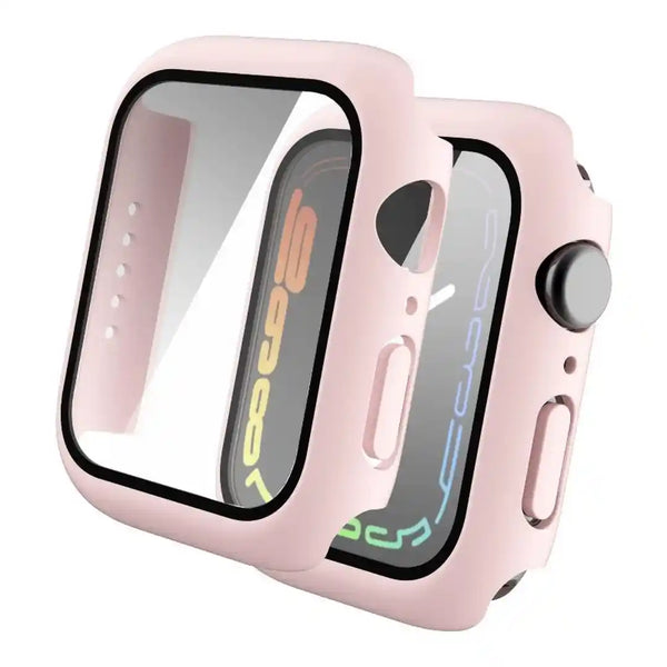 CULT OF PERSONALITY - Screen Protector Case for iWatch Series 7 - 41 mm - Pink