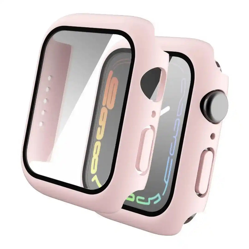 CULT OF PERSONALITY - Screen Protector Case for iWatch Series 7 - 41 mm - Pink