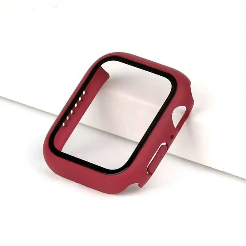 CULT OF PERSONALITY - Screen Protector Case for iWatch Series 7 - 45 mm - Maroon