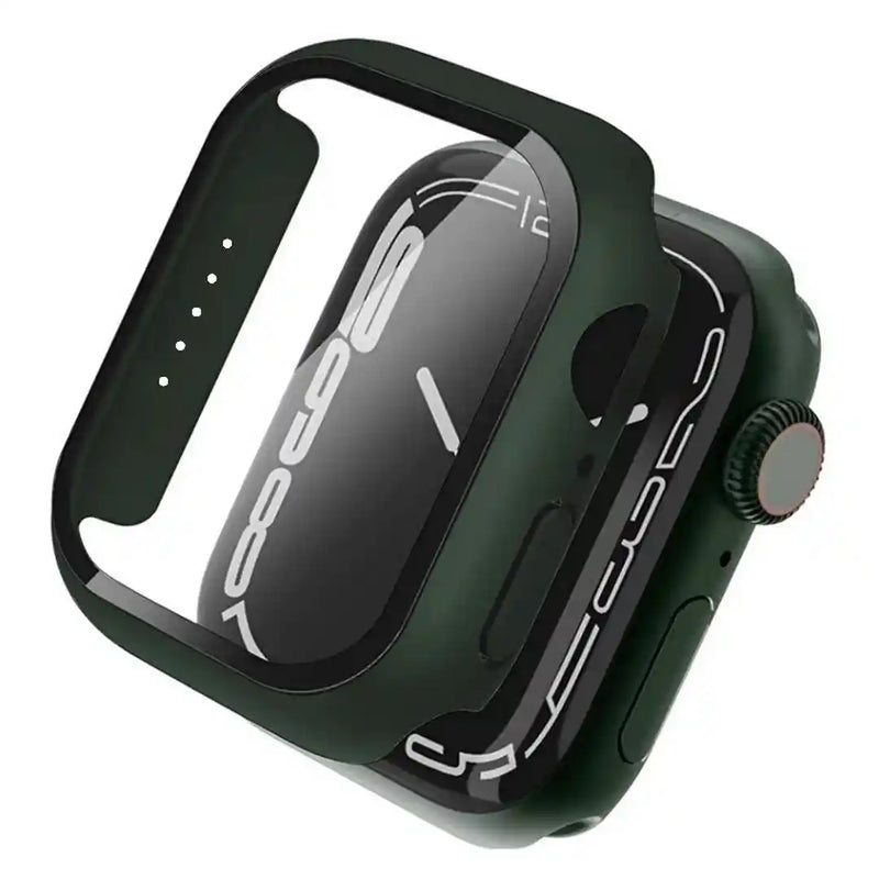 CULT OF PERSONALITY - Screen Protector Case for iWatch Series 7 - 45 mm - Military Green