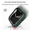 CULT OF PERSONALITY - Screen Protector Case for iWatch Series 7 - 45 mm - Military Green