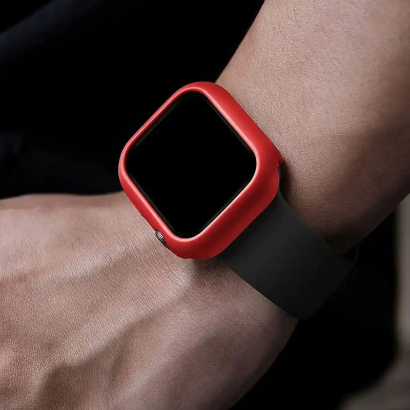 CULT OF PERSONALITY - Screen Protector Case for iWatch Series 7 - 45 mm - Red