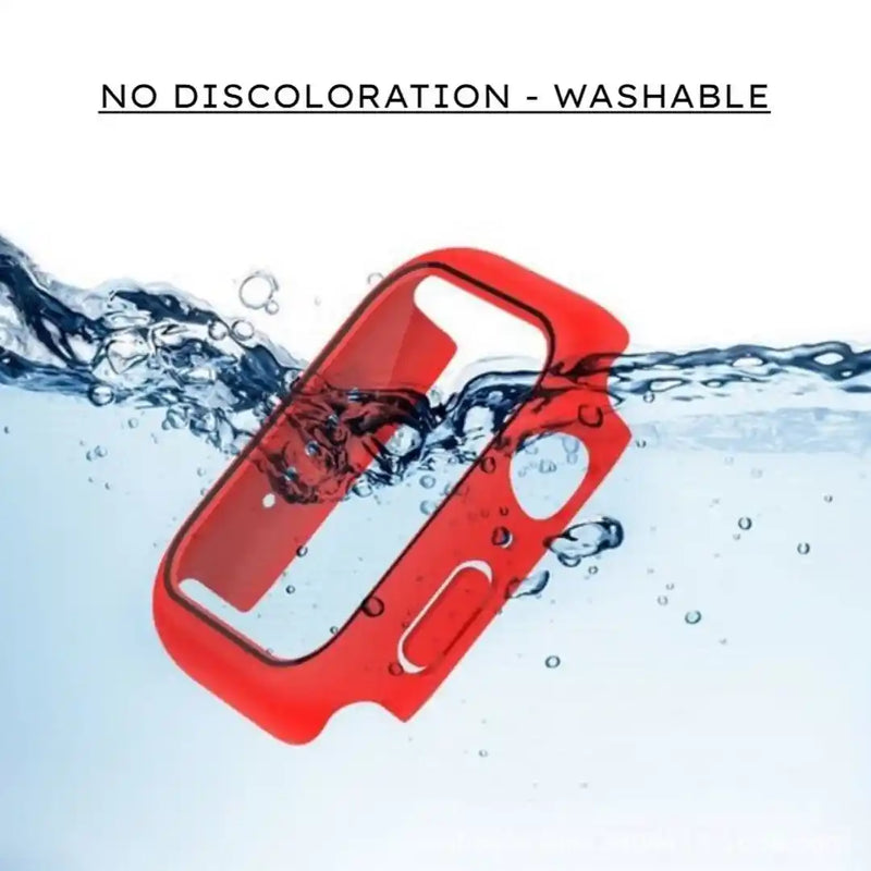 CULT OF PERSONALITY - Screen Protector Case for iWatch Series 7 - 45 mm - Red