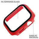CULT OF PERSONALITY - Screen Protector Case for iWatch Series 7 - 45 mm - Red