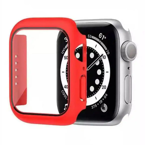 CULT OF PERSONALITY - Screen Protector Case for iWatch Series 7 - 45 mm - Red
