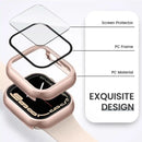CULT OF PERSONALITY - Screen Protector Case for iWatch Series 7 - 45 mm - Rose Gold