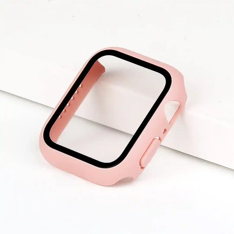 CULT OF PERSONALITY - Screen Protector Case for iWatch Series 7 - 45 mm - Sand Pink