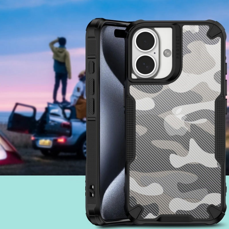 Camo Armour - Back Case for iPhone 16 - 6.1 Inches