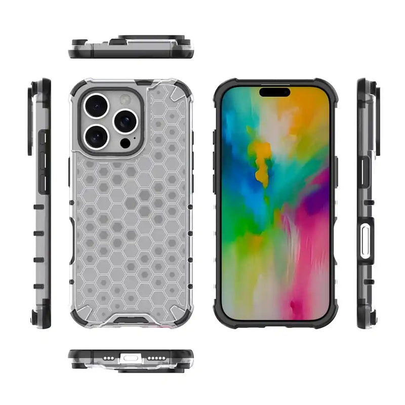 Classic Armour - Mobile Back Cover For iPhone 16 Pro - 6.3 Inches