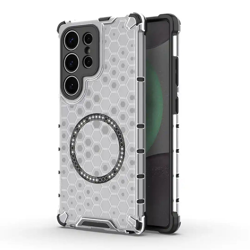 Classic Armour - (Wireless Charging) Back Case for Samsung Galaxy S25 Ultra 5G - 6.9 Inches