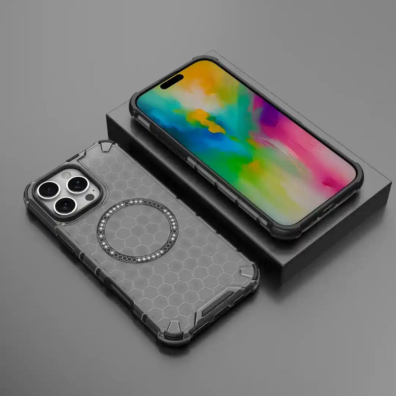 Classic Armour - (Wireless Charging) Back Case for iPhone 16 Pro Max - 6.9 Inches