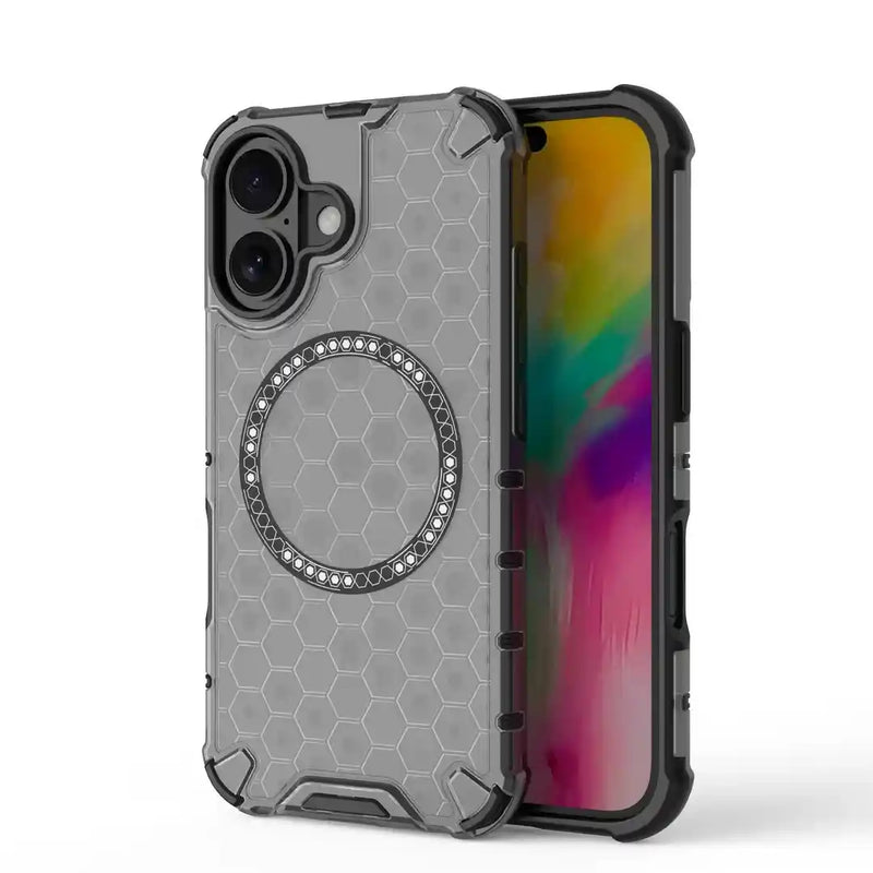 Classic Armour - (Wireless Charging) Mobile Back Cover for iPhone 16 - 6.1 Inches