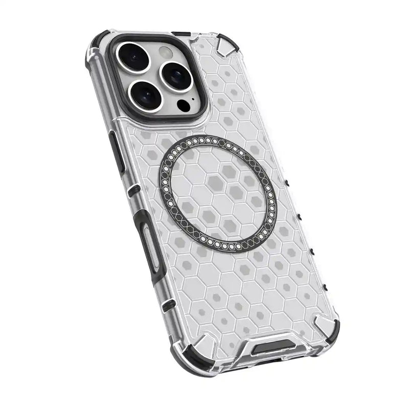 Classic Armour - (Wireless Charging) Mobile Back Cover for iPhone 16 Pro - 6.3 Inches