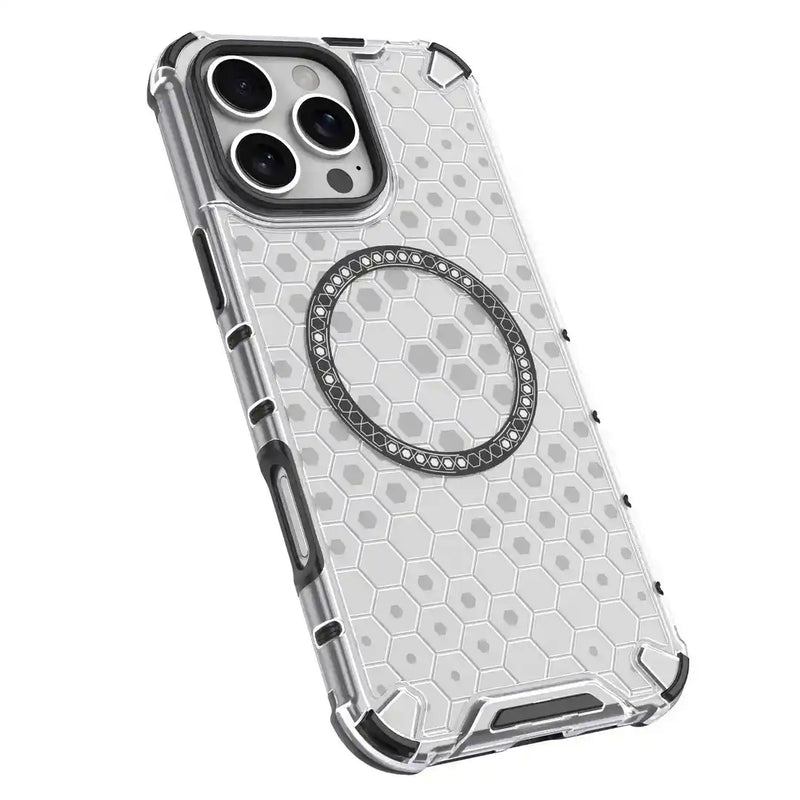 Classic Armour - (Wireless Charging) Mobile Back Cover for iPhone 16 Pro Max - 6.9 Inches