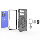 Classic Connect Robot Back Cover for Motorola Edge 60 Stylus 5G (6.7") | Shockproof Case | Ring Holder Case | Traveller Case