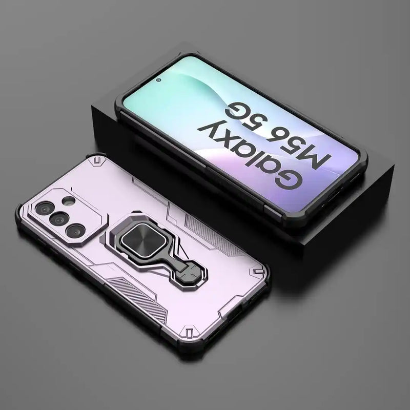 Classic Connect Robot - Mobile Back Cover for Samsung Galaxy M56 5G - 6.74 Inches