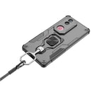 Classic Connect Robot Back Cover for IQOO Z10R 5G (6.77") | Shockproof Case | Ring Holder Case | Traveller Case