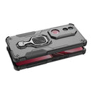Classic Connect Robot Back Cover for IQOO Z10R 5G (6.77") | Shockproof Case | Ring Holder Case | Traveller Case