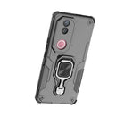 Classic Connect Robot Back Cover for IQOO Z10R 5G (6.77") | Shockproof Case | Ring Holder Case | Traveller Case