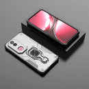 Classic Connect Robot Back Cover for IQOO Z10R 5G (6.77") | Shockproof Case | Ring Holder Case | Traveller Case