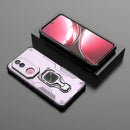 Classic Connect Robot Back Cover for IQOO Z10R 5G (6.77") | Shockproof Case | Ring Holder Case | Traveller Case