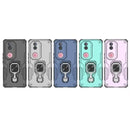 Classic Connect Robot Back Cover for IQOO Z10R 5G (6.77") | Shockproof Case | Ring Holder Case | Traveller Case