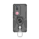 Classic Connect Robot Back Cover for IQOO Z10R 5G (6.77") | Shockproof Case | Ring Holder Case | Traveller Case