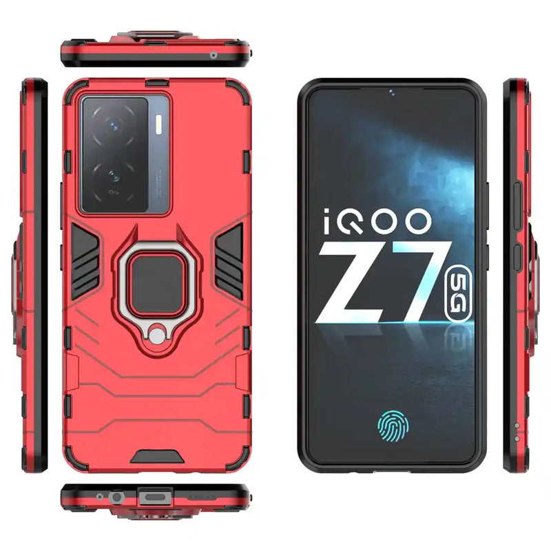 Classic Robot - Back Case for IQOO Z7 5G - 6.38 Inches - (INR 299 For Prepaid Orders Only)
