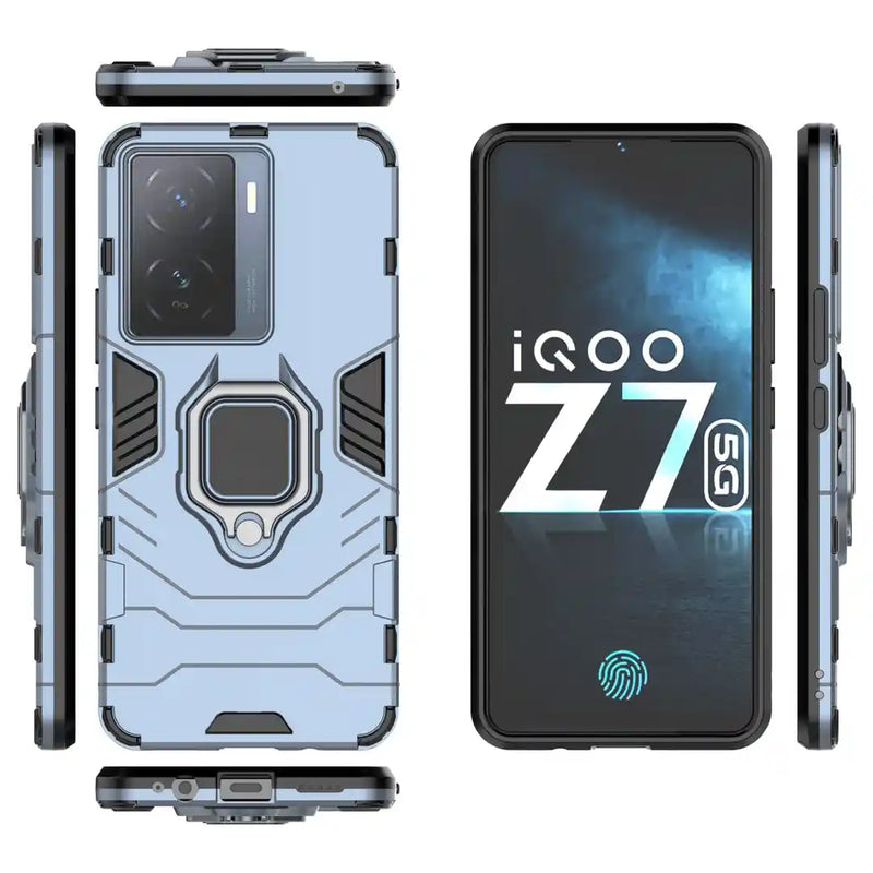 Classic Robot - Back Case for IQOO Z7s 5G - 6.38 Inches - (INR 299 For Prepaid Orders Only)