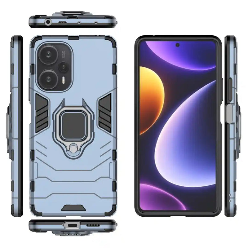 Classic Robot - Back Case for Poco F5 5G - 6.67 Inches - (INR 299 For Prepaid Orders Only)